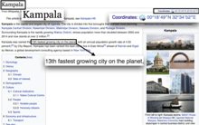 Predicting Economic Development using Geolocated Wikipedia Articles